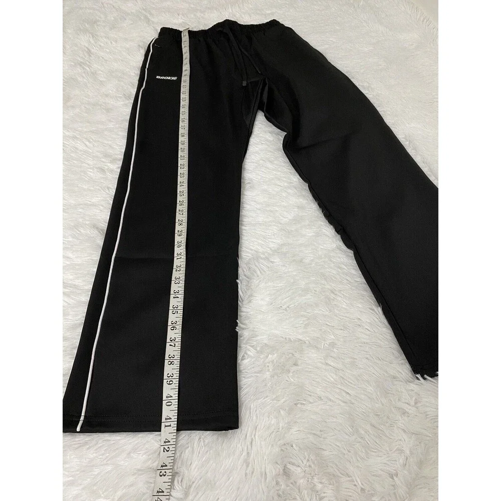 Brokig Sweatpants Men Size M Black Yoga Athletic Jogger Sleep Lounge Pockets